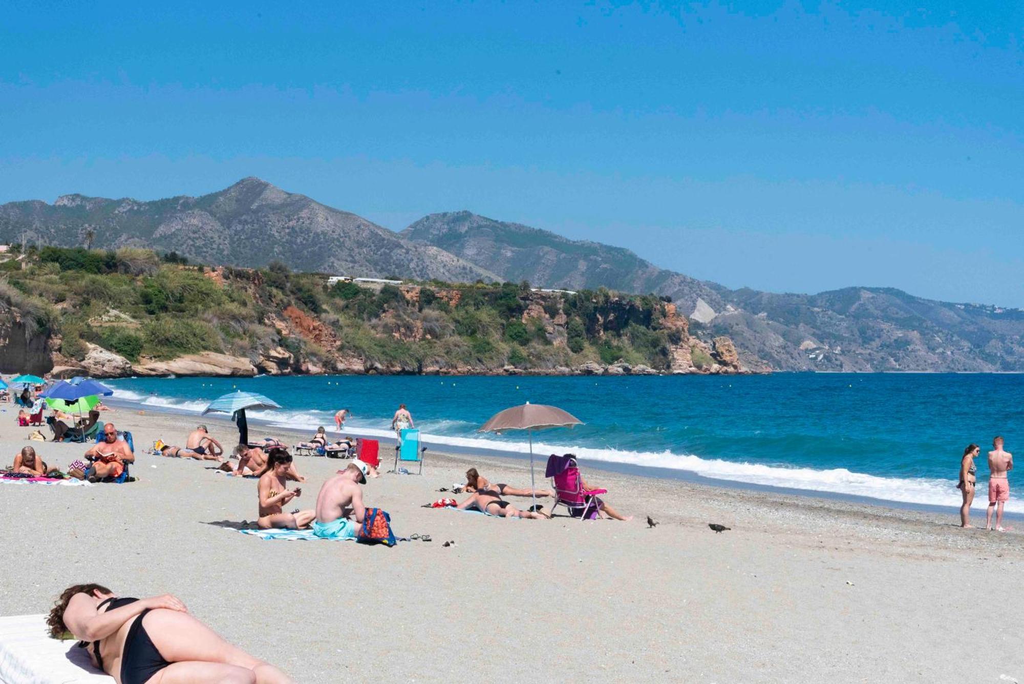 Burriana Beach Nerja Exterior photo